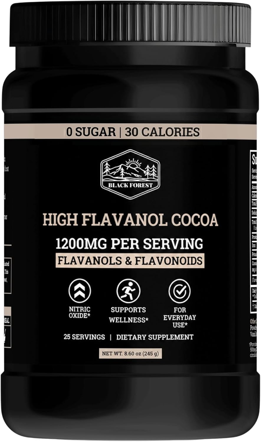 Supercharged Cocoa Flavanols + Flavonoids 1200MG