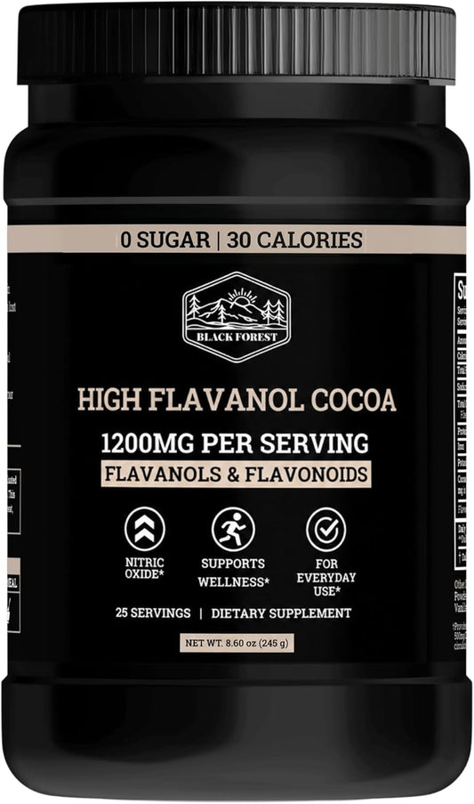 Supercharged Cocoa Flavanols + Flavonoids 1200MG